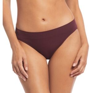 Lauren Ralph Lauren Seamless Stretch Jersey Bikini Brief Pinot Noir Sz S 10845